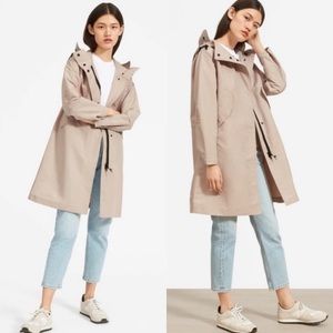Everlane Renew Hooded Anorak Raincoat
